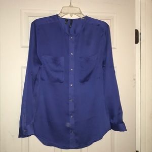 MNG Royal blue top